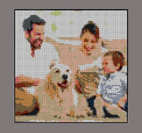 PixelPortrait™ 96×96 Custom Photo Mosaic Kit – The Ultimate Statement Piece