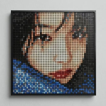 PixelPortrait™ 48×48 Custom Photo Mosaic Kit