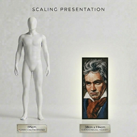 PixelPortrait™ 48×144 Custom Photo Mosaic Kit