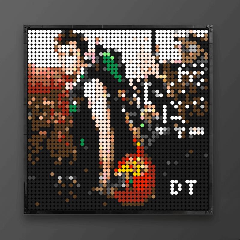 PixelPortrait™ 48×48 Custom Photo Mosaic Kit
