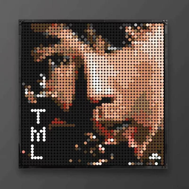 PixelPortrait™ 48×48 Custom Photo Mosaic Kit