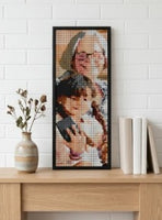 PixelPortrait™ 48×144 Custom Photo Mosaic Kit