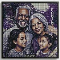 PixelPortrait™ 96×96 Custom Photo Mosaic Kit – The Ultimate Statement Piece