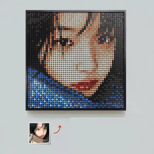 PixelPortrait™ 48×48 Custom Photo Mosaic Kit